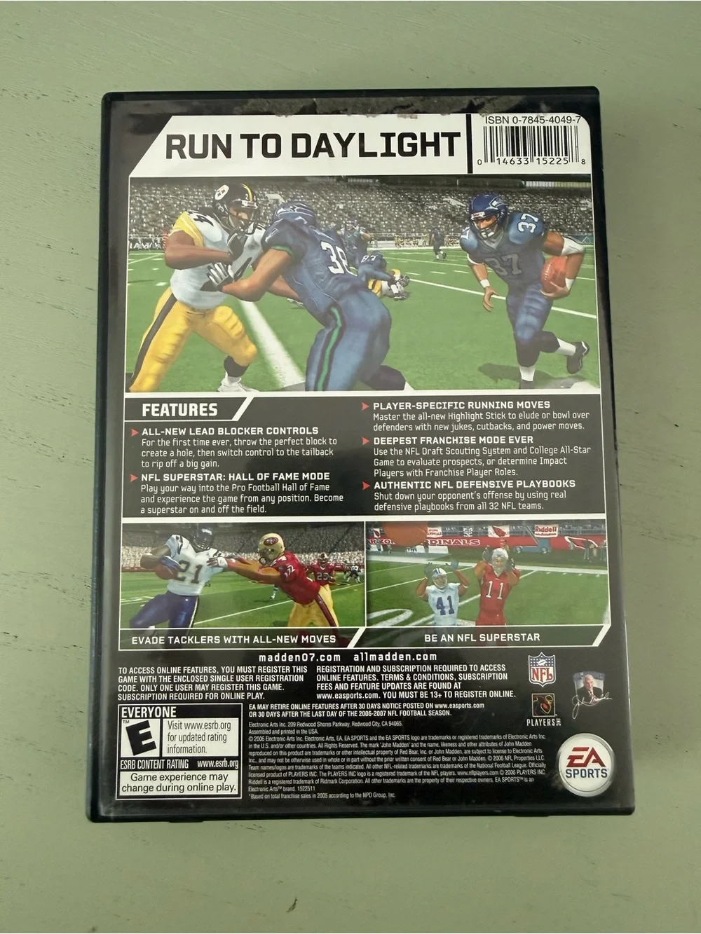 2006 NFL Madden 07 PC DVD-ROM with Manual